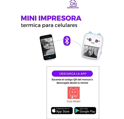 Mini Impresora Portatil Termica